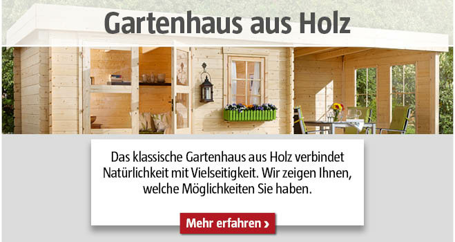 Gartenhaus aus Holz