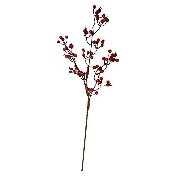 Kunstblume Beerenzweig (Rot, 62 cm) | BAUHAUS