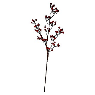 Kunstblume Beerenzweig (Rot, 62 cm)