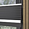 Plissee Basic VS Thermo (B x H: 75 x 130 cm, Anthrazit, Verdunkelnd) | BAUHAUS