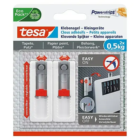 Tesa Powerstrips Klebehaken Adjust Keyhole