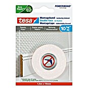 Tesa Montagetape (Geschikt voor: Behang, Belastbaarheid: 10 kg/m, 1,5 m x 19 mm)