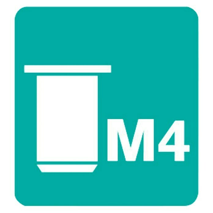 Rapid Alicates para tuercas ciegas RP 110 (Específico para: Tuercas con remache ciego, M3, M6)