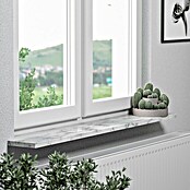 Fensterbank Mountain White Micro (240 x 40 x 2 cm, Weiß, Kunststein, Agglo-Marmor) | BAUHAUS