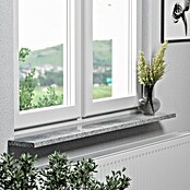 Fensterbank Bianco Cordo (200 x 20 x 2 cm, Grau, Poliert)