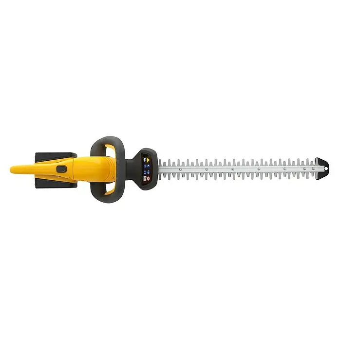 Stiga Akku-Heckenschere HT 300E - 2 Akkus, Schnittlänge: 54 cm - Akku-Heckenschere in Gelb und Schwarz, ideal für den Garteneinsatz. Präzise Schnitte für perfekte Heckenformen.
