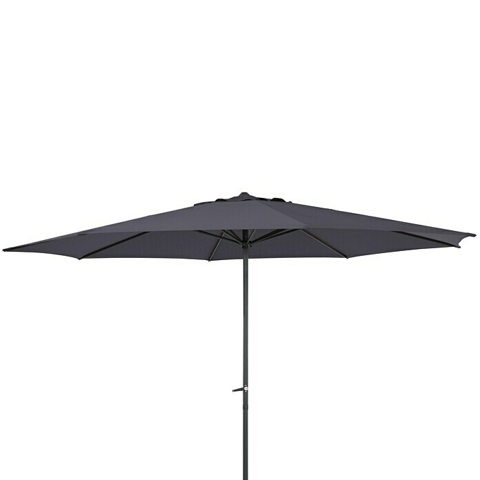 Sunfun Marktschirm Trentino II (Anthrazit, Durchmesser: 400 cm)