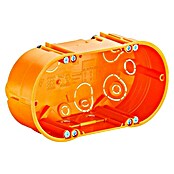 Kaiser Hohlwanddose 9062-02 (136 x 71 x 47 mm, 2-fach, Orange, 1 Stk.) | BAUHAUS