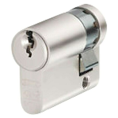 Abus Semicilindro de perfil E50 (Longitud total interior: 10 mm, Longitud total exterior: 30 mm, Número de llaves: 3 ud.)