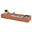Muddy Buddy Sandkasten Space Saver (150 x 45 x 20 cm, Holz, Puderrosa) | BAUHAUS