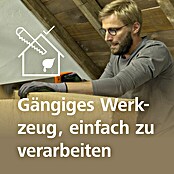 Steico Holzfaserdämmplatte flex 038 (1 200 x 625 mm, Stärke: 60 mm, Wärmeleitfähigkeit: 0,038 W/(mK), 7 Stk.) | BAUHAUS