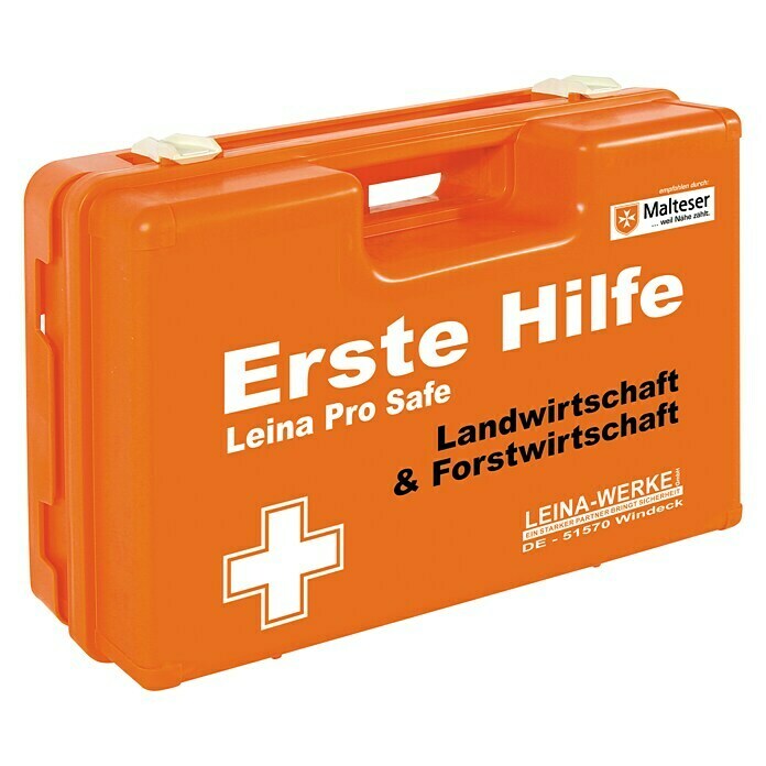 Leina-Werke Erste-Hilfe-Koffer Pro Safe Landwirtschaft & ForstwirtschaftDIN 13157, Forst- & Landwirtschaft, Orange Unknown