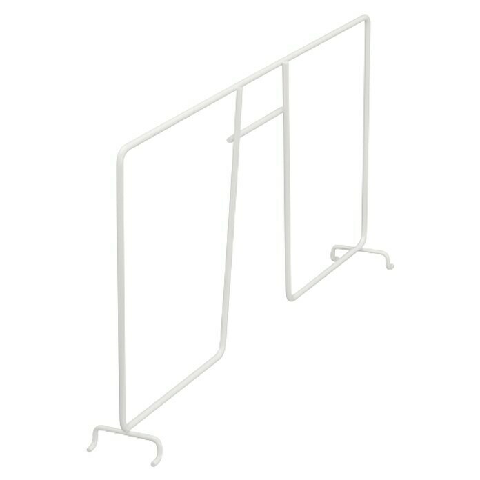 Elfa Classic by Elfa Regal Trenner (L x B x H: 41,1 x 4,4 x 20 cm, Farbe: Weiß) | BAUHAUS