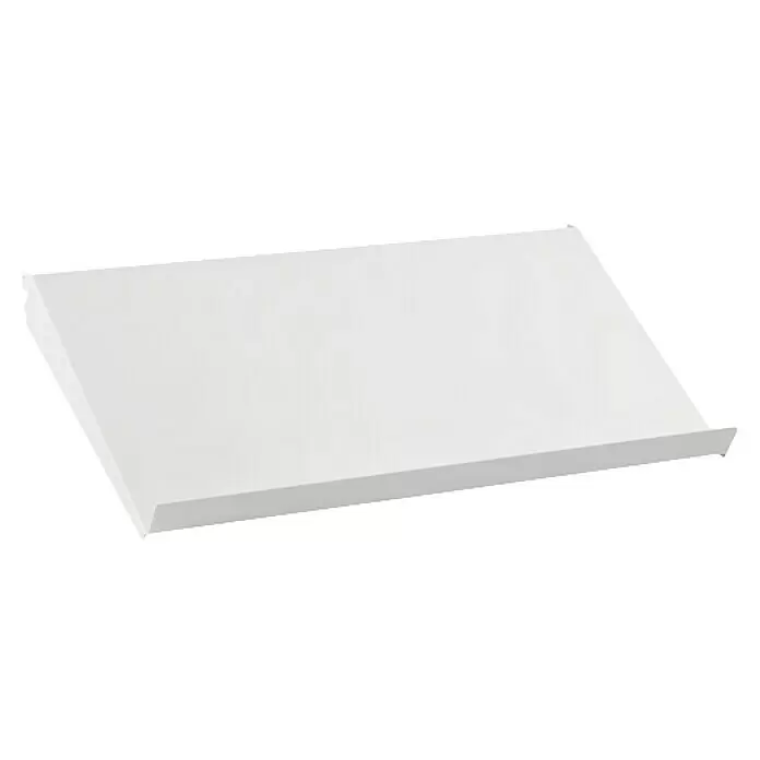 Elfa Classic by Elfa Regalboden - L x B x H: 34,8 x 59,8 x 7,5 cm, Weiß - Weißes, rechteckiges Wandregal mit kleiner Vorderkante zum sicheren Abstellen und Präsentieren von Gegenständen.