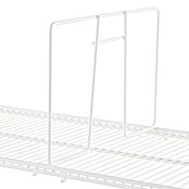 Elfa Classic by Elfa Regal Trenner (L x B x H: 41,1 x 4,4 x 20 cm, Farbe: Weiß) | BAUHAUS