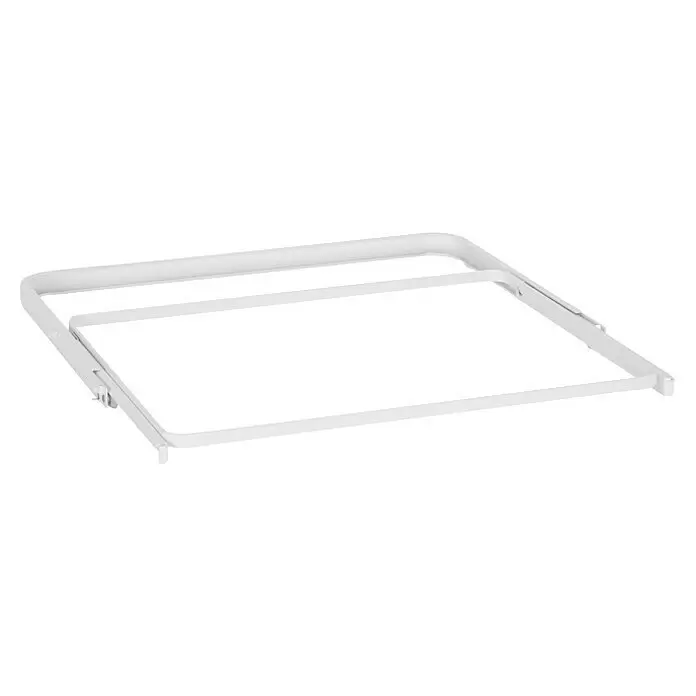 Elfa Classic by Elfa Korbauszug Click-in - L x B x H: 30 x 45 x 2,5 cm, Weiß, Passend für: Regalsystem Classic by Elfa - Weißes Auszugsrahmen aus Metall für Kleiderschrank oder Schrankaufbewahrung.