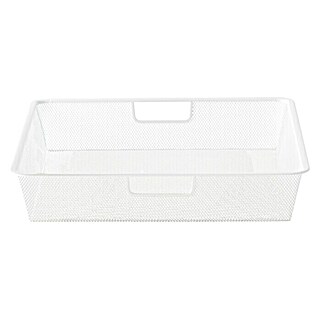 Elfa Classic by Elfa Cesta de rejilla (L x An x Al: 40 x 45 x 8 cm, Blanco)