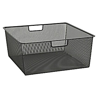 Elfa Classic by Elfa Gitterkorb für Auszug (L x B x H: 40 x 45 x 18 cm, Graphite)