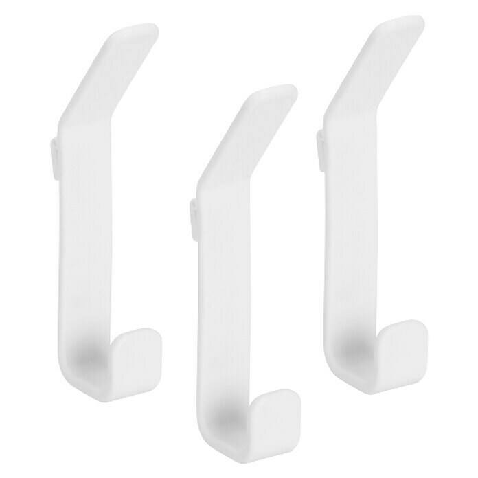 100 Stück Planenhaken - Expander Doppelhaken In Weiß Für Plane & Transport