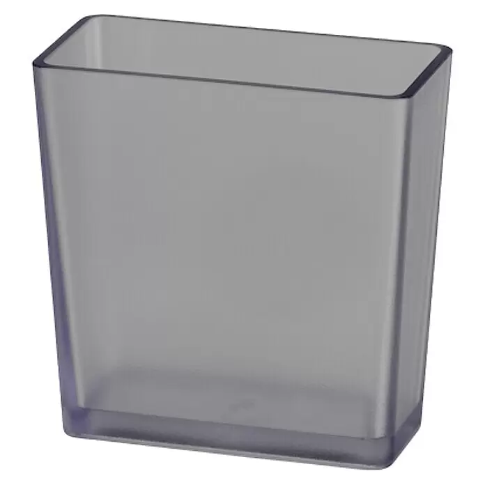 Elfa Classic by Elfa Aufbewahrungsbox - L x B x H: 4,9 x 9,8 x 10 cm, Kunststoff, Transparent - Durchsichtige rechteckige Aufbewahrungsbox aus Rauchgrau-Kunststoff.