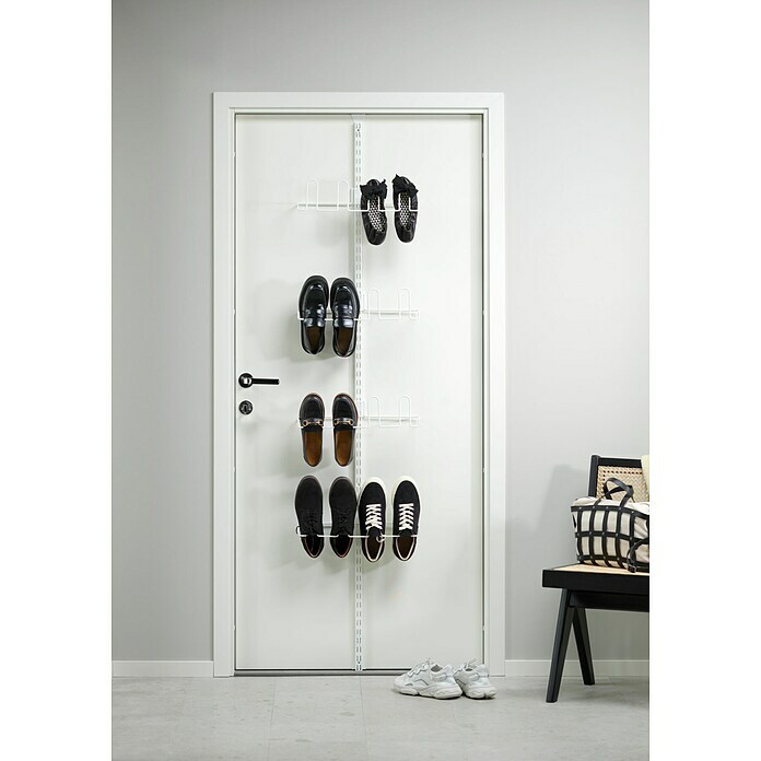 Elfa Classic by Elfa Schuhregal Set (L x B x H: 15,5 x 43,5 x 198 cm, Weiß) | BAUHAUS