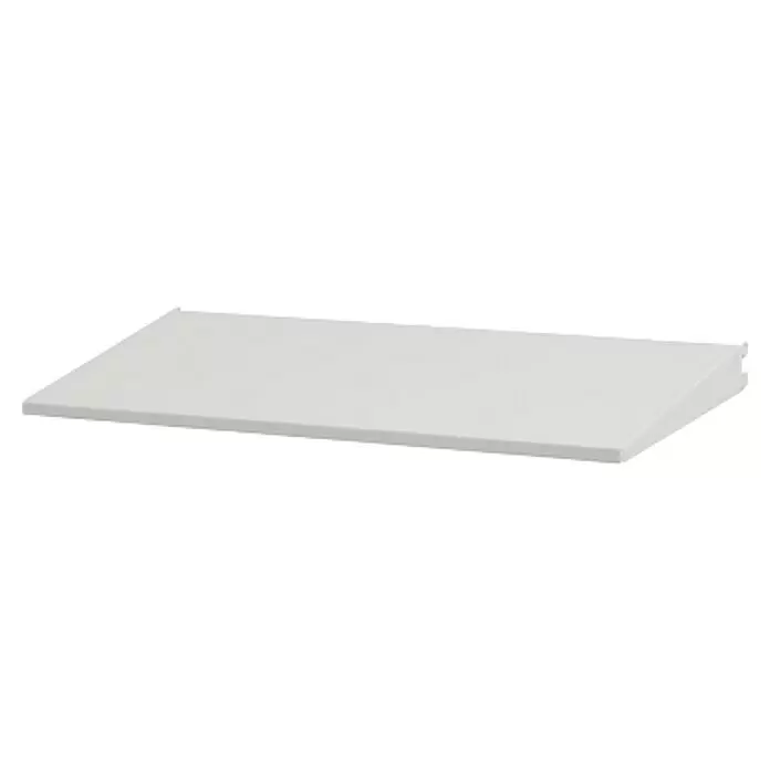 Elfa Classic by Elfa Regalboden inkl. Tragarm - L x B x H: 25 x 60 x 4,8 cm, Weiß, Regalsystem Classic by Elfa - Weißes rechteckiges Regalbrett mit leichter Abschrägung.