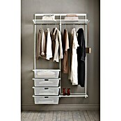 Elfa Classic by Elfa Gitterkorb Set mit Auszug (L x B x H: 40 x 60 x 18 cm, Weiß, 4 Stk.) | BAUHAUS