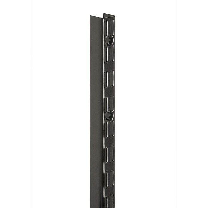 Elfa Classic by Elfa Hängeschiene Verlängerung (Länge: 114,8 cm, Graphite, Passend für: Regalsystem Classic by Elfa, Zweilochsystem) | BAUHAUS