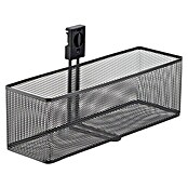Elfa Garage+ by Elfa Gitterkorb (L x B x H: 14,6 x 43,5 x 23,8 cm, Matt grau, Passend für: Regalsystem Garage+ by Elfa) | BAUHAUS