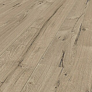 Krono Original Laminatmuster Organic Veneer Parquet Wildeiche grau (297 x 244 x 8,5 mm, Landhausdiele, Wildeiche grau)