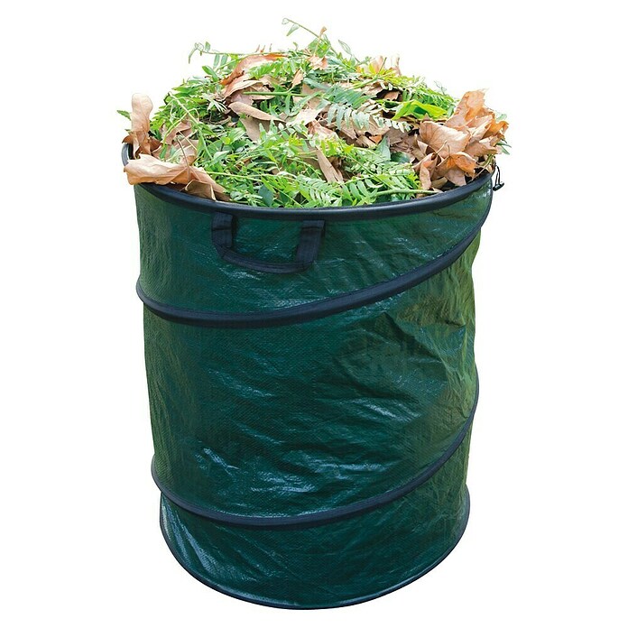 Groene pop-up tuinafvalzak – 272 liter – tuinafvalzakken opvouwbaar