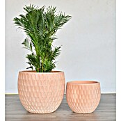 Pflanztopf Cappuccino Terracotta (Naturmaterialien, Whitewash, Ø x H: 39 x 34 cm) | BAUHAUS