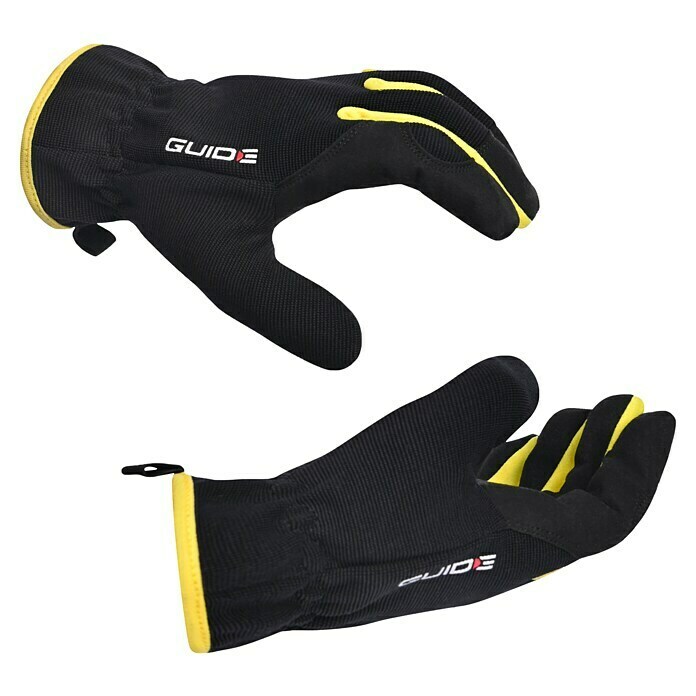 Guide Radne rukavice 765 (Konfekcijska veličina: 8, Crno / žuto)
