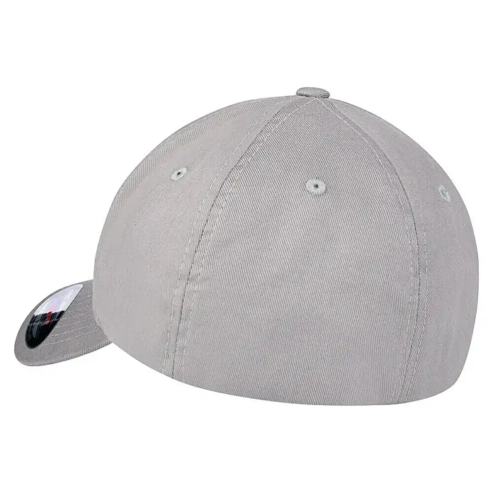Flexfit Baseballkappe - Grau, XS - Graue Baseballkappe. Schlichtes Design, ideal für Sport oder Freizeit. Bequem und stilvoll, ein praktisches Accessoire.