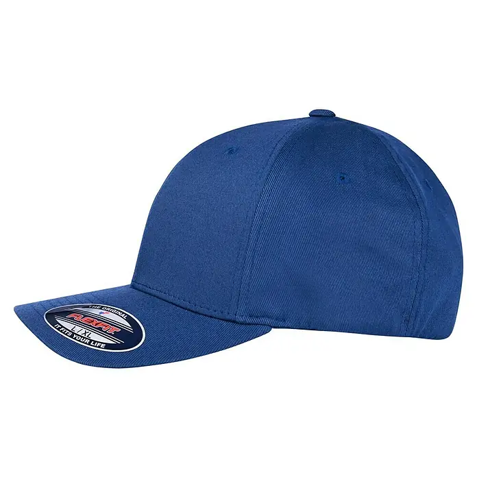 Flexfit Baseballkappe - Navy, S/M - Königsblaue Flexfit-Kappe in Größe L/XL. Die perfekte, bequeme Passform für einen stilvollen Look. Ein Must-have Accessoire für jeden Tag!