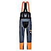 Bullstar Schnittschutzhose Proximo mit Hosenträger (Konfektionsgröße: 50, Orange/Anthrazit)