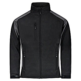 HD Concept Softshell-Jacke Fit (Schwarz/Grau, XXL)