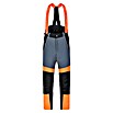 Bullstar Schnittschutzhose Proximo mit Hosenträger (Konfektionsgröße: 50, Orange/Anthrazit)