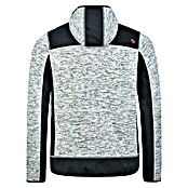 HD Concept Strickjacke Professional (L, Grau/Schwarz)