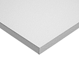 Soprema Placa de poliestireno Expandido EPS S (100 x 50 x 6 cm, Poliestireno expandido (EPS), Blanco)