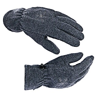 Winterhandschuhe Basic (M, Grau, Fleece)