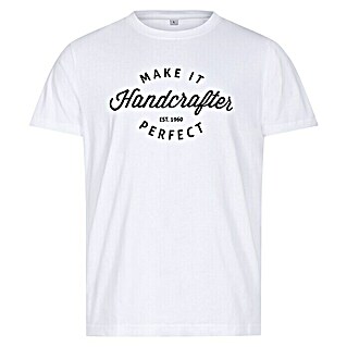 T-Shirt Handcrafter (Weiß, L)