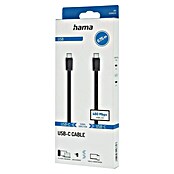 Hama USB-Kabel (0,75 m, USB C-Stecker, Schwarz) | BAUHAUS