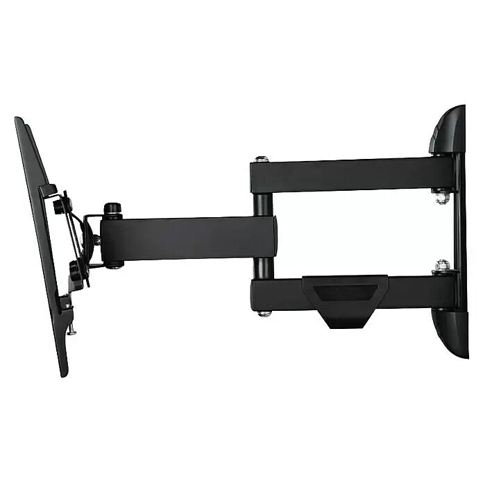 Hama TV-Wandhalterung schwenkbar - Passend für: Bildschirmdiagonale 19 - 48″, 48 - 122 cm, Belastbarkeit: 25 kg, Wandabstand: 7,9 cm - 38,8 cm - Schwarze schwenkbare TV-Wandhalterung mit Auszieharm für flexible Betrachtungswinkel.