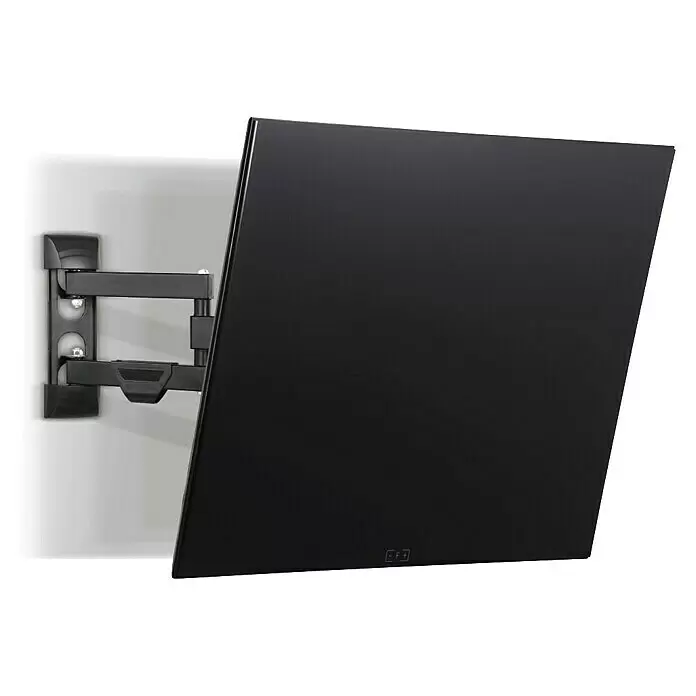 Hama TV-Wandhalterung schwenkbar - Passend für: Bildschirmdiagonale 19 - 48″, 48 - 122 cm, Belastbarkeit: 25 kg, Wandabstand: 7,9 cm - 38,8 cm - Schwarzer Flachbildschirm mit schwenkbarer Wandhalterung.