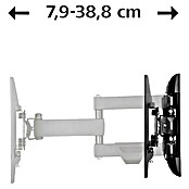 Hama TV-Wandhalterung schwenkbar (Passend für: Bildschirmdiagonale 19 - 48″, Belastbarkeit: 25 kg, Wandabstand: 7,9 cm - 38,8 cm) | BAUHAUS