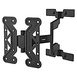 Hama TV-Wandhalterung schwenkbar (Passend für: Bildschirmdiagonale 19 - 48″, Belastbarkeit: 25 kg, Wandabstand: 2,5 cm - 41,03 cm)