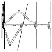 Hama TV-Wandhalterung schwenkbar (Passend für: Bildschirmdiagonale 32 - 65″, Belastbarkeit: 30 kg, Wandabstand: 2,5 cm - 41 cm) | BAUHAUS