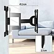 Hama TV-Wandhalterung schwenkbar (Passend für: Bildschirmdiagonale 32 - 65″, Belastbarkeit: 30 kg, Wandabstand: 2,5 cm - 41 cm) | BAUHAUS