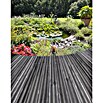 Terrassendiele Kiefer teilgeriffelt (Kiefer, 2 000 x 145 x 28 mm, Grau) | BAUHAUS
